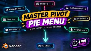 Stop Wasting Time on Blender Origins! (New Pie Menu)