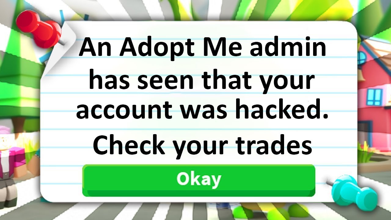 I Think Roblox Adopt Me Was Hacked 