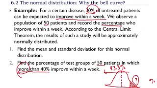 Math 1101 Sections 6.2B 6.3A