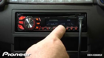 How To - DEH-X2600UI - Use MIXTRAX