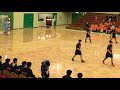第42回全国高校選抜ハンドボール大会・男子１回戦  法政二 vs  市岐阜商 前半  ‪2019.3.24‬  埼玉県三郷市総合体育館  ユニフォーム青・法政二、赤・市岐阜商 のコピー