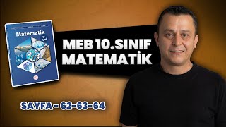 10. Sınıf Meb Matematik Ders Kitabı Sayfa 62-63-64