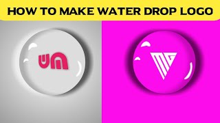 Water drop logo design in pixellab | water drop logo kaise banaye #pixellabtutorial #areditor