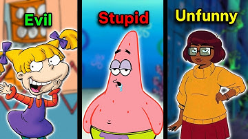 The Most HATED Cartoon Characters In Existence