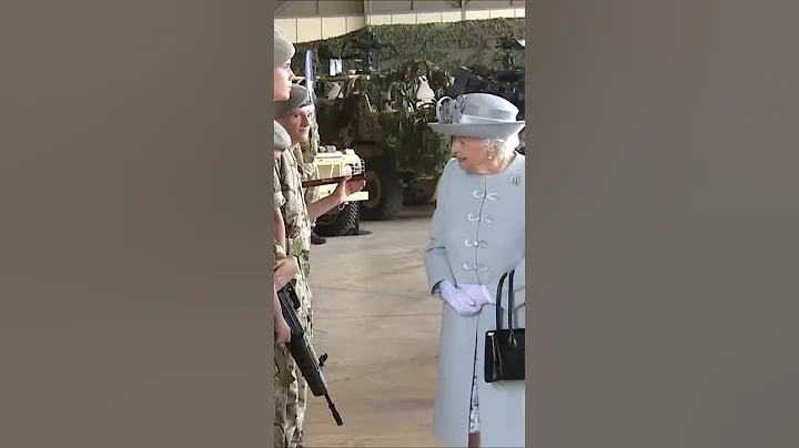 Remember when the Queen got the Giggles with Soldiers in Scotland?