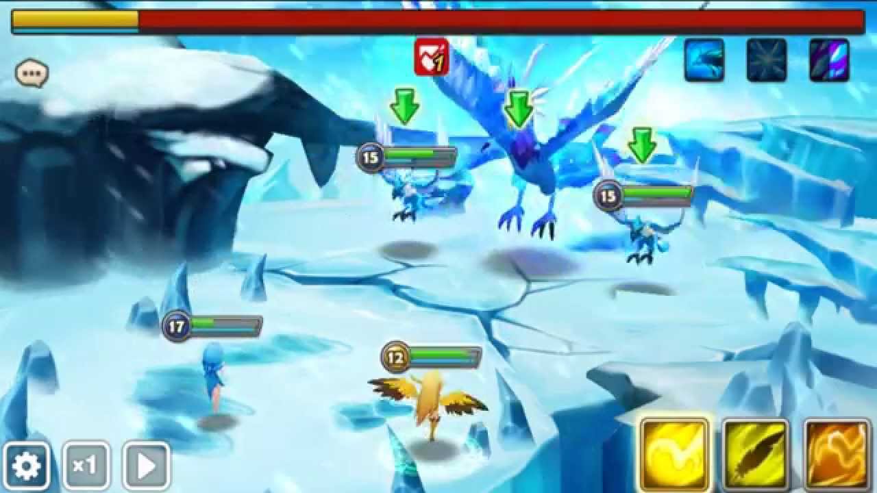 Summoners War: Sky Arena Gameplay Walkthrough - Mt. White Ragon Normal - Peak Boss for Android/IOS