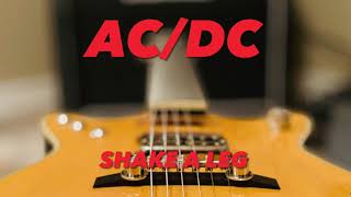 AC/DC Shake A Leg (Malcolm Young Guitar Lesson)