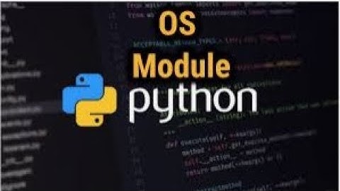 Module Os de Python3