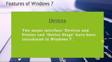 CLASS 4 Working With Windows 7