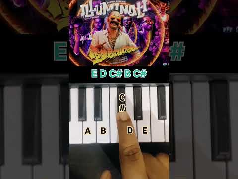 Illuminati Song Easy Piano Tutorial For Beginners Bigfun Piano Illuminatisong Piano Ytshorts