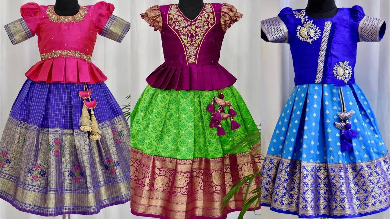 pattu frock