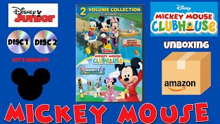 Disney Junior Mickey Mouse Clubhouse 2 Volume Collection Dvd Unboxing
