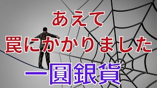 あえて罠にかかりました。数字が付かない一円銀貨とは？