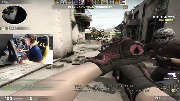 CS:GO - s1mple plays FPL on Dust 2