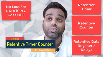 #26-RETENTIVE TIMER, COUNTER, DATA REGISTER, RELAYs |NO DATA LOSS If PLC Goes OFF|Delta PLC |(HINDI)