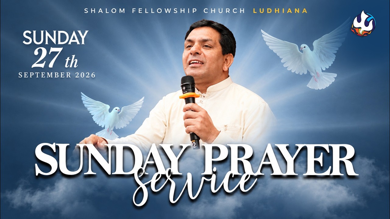 Sunday Prayer Service | Pr. Salim Khan | 27/09/2026 | Shalom.TV