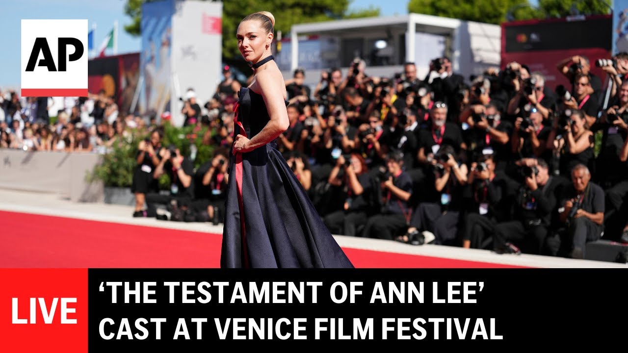 cast of the red dress film Beetlejuice Beetlejuice' Cast Serves Killer Looks At Venice Film Festival