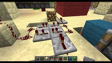 Minecraft 2 Digit Seven Segment Display - Scoreboard-Type Counter