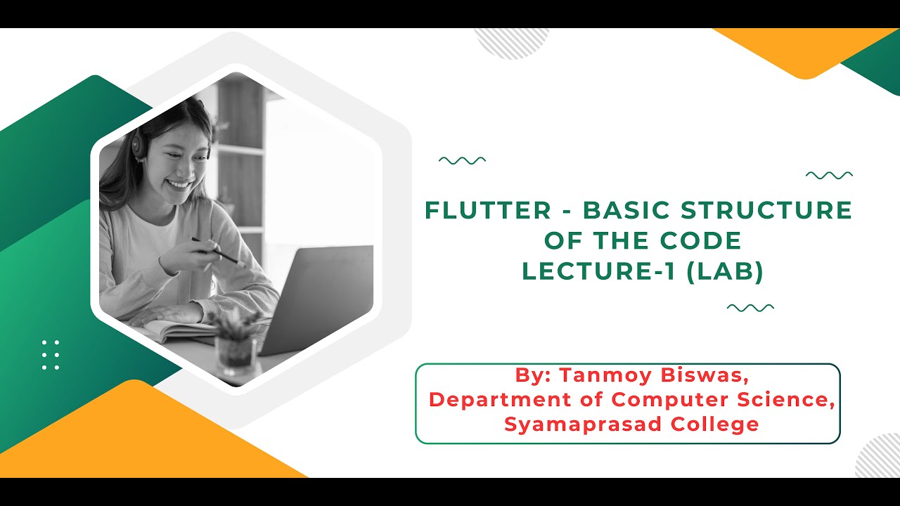 Flutter - Basic structure of the code - YouTube