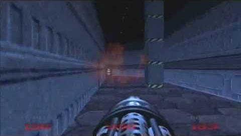 Doom 64 - N64 - Map 04 (Holding Area)