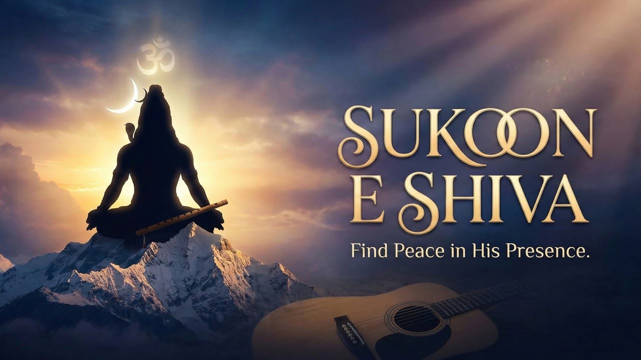 Sukoon e Shiva | New Emotional Shiv Bhajan | Peaceful Acoustic Melody | Audio Visualizer
