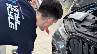 Бронирование фар и лобового стекла BMW X6