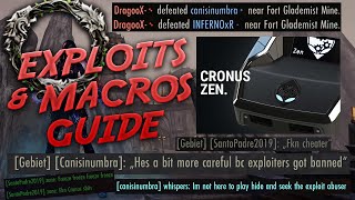 Eso Ultimate Exploit Macro Cheat Guide Dragoox A Cheater? Eso Cronus