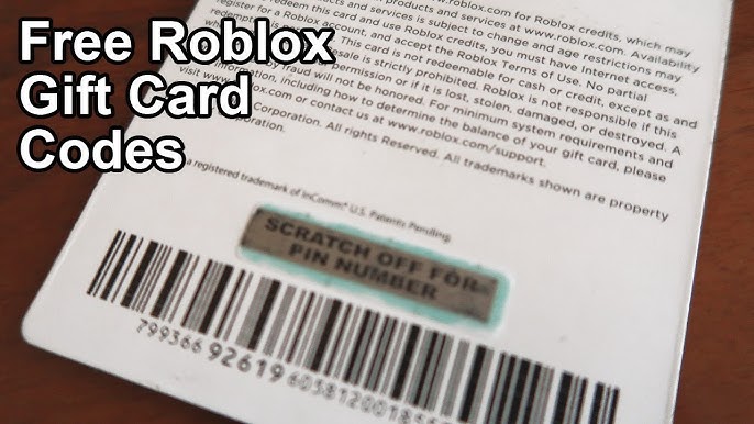Free Roblox Gift Card Codes 2023 - #21 