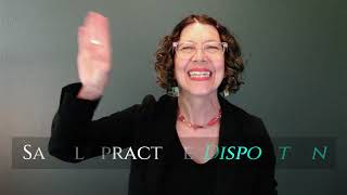 ASL Medical term: Disposition (mini-lesson)