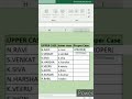 proper case in excel