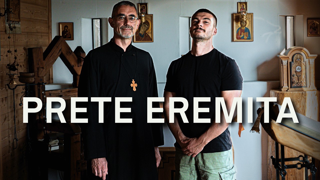 HO VISSUTO CON UN PRETE EREMITA: da solo ha costruito un villaggio in montagna ⛰️
