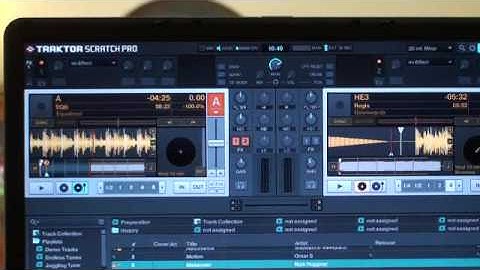 Traktor scratch pro video 10  verifying timecode signal.