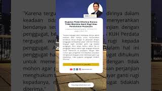 Gugatan Tidak Diterima Karena Tidak Meminta Ganti Rugi Atau Pembatalan Perjanjian | Yurisprudensi