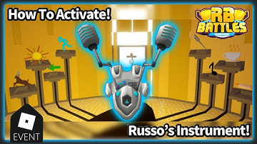 How to Activate Russo’s Instrument!! || RB Battles Event!