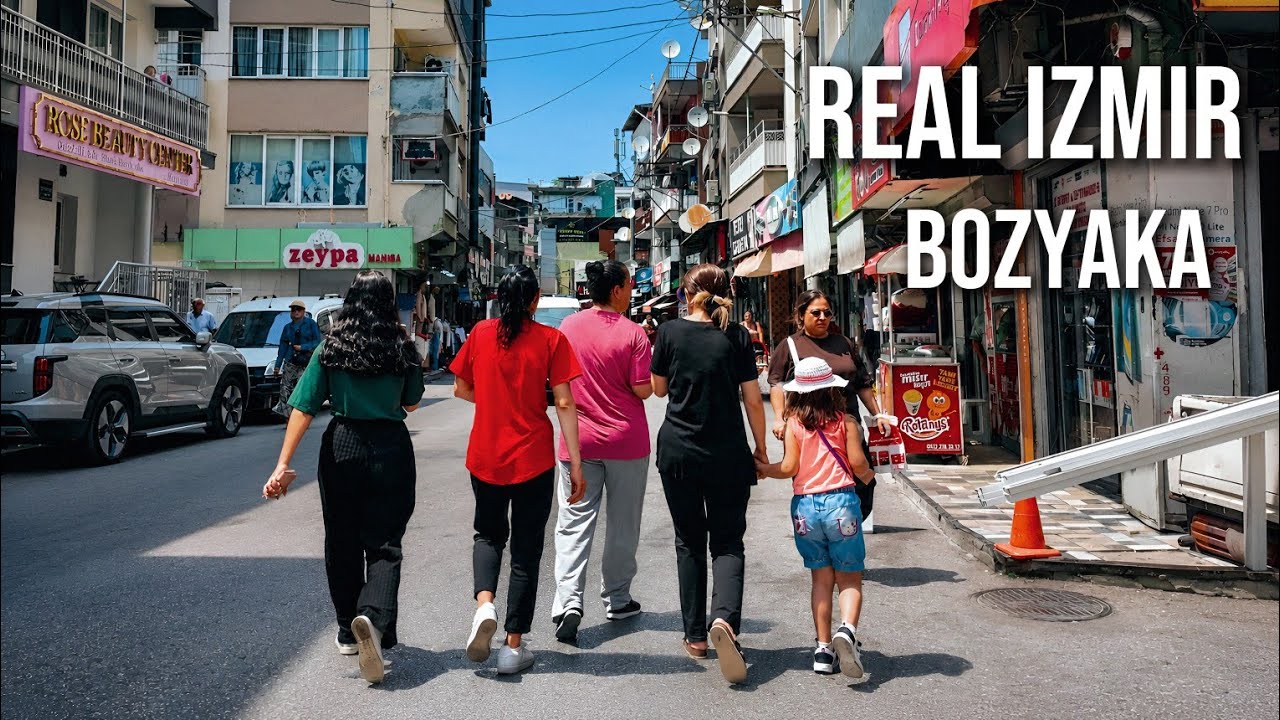 Izmir, तुर्किये | bozyaka | पैदल यात्रा 4K