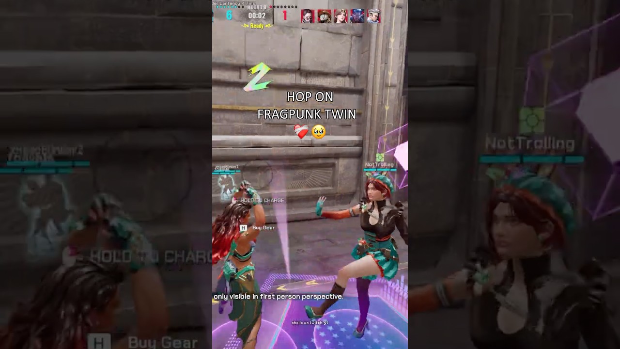 HOP ON FRAGPUNK TWIN ❤️‍🩹🥹