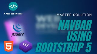 Navbar using Bootstrap 5 Class 01 (Hindi/Urdu)
