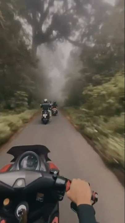 TORING NAIK NMAX DI JALAN YANG BERKABUT | HALU STORY #shorts  #storyhalu #storyig #storywa