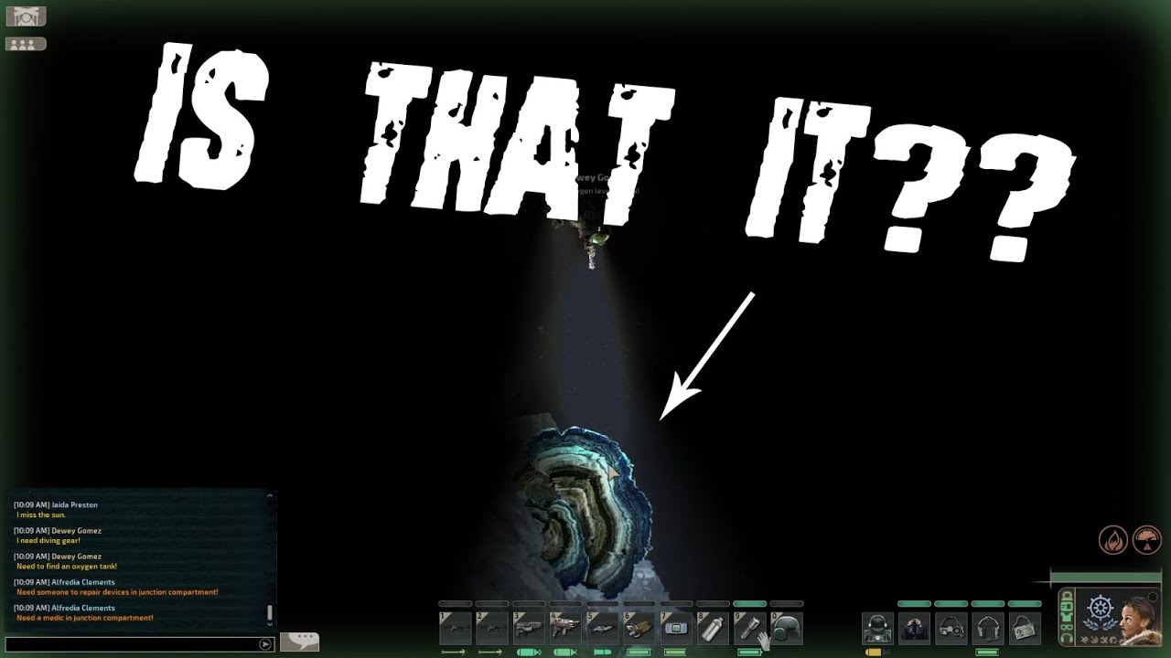 A Dangerous Mission Outside Of The Submarine Barotrauma Gameplay a-dangerous-mission-outside-of-the-submarine-barotrauma-gameplay
