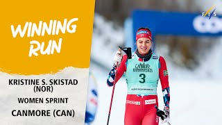 Skistad ends Svahn's Sprint streak | FIS Cross Country World Cup 23-24