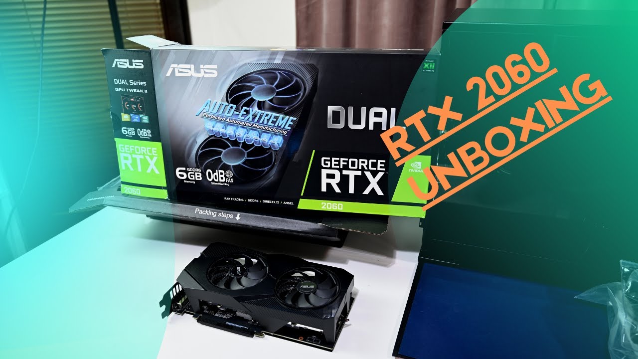 ASUS Dual GeForce RTX™ 2060 EVO 12GB GDDR6, Graphics Card