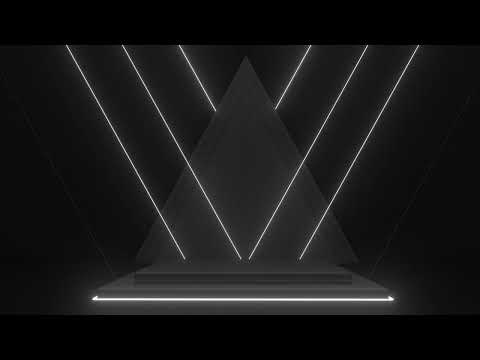 Black Geometric Stage LED Wall Background Effects 4K | DJ Light Effects Visual Loops
