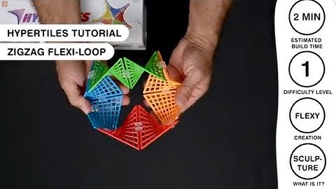 HyperTiles Guided Tutorial - How To Make The Zigzag Flexi-Loop  Level 1