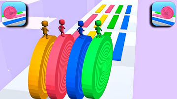 Layers Roll #8  All Levels iOS,Android Walkthrough Gameplay Update Mobile Games