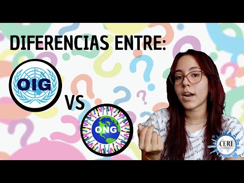 Video: ¿Cuál es la diferencia entre las OIG y las ONG?