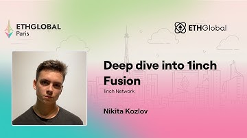 1inch Network 🛠️ Deep dive into 1inch Fusion - Nikita Kozlov