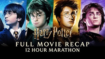 Harry Potter Films 1-4 Full Movie Recaps Marathon