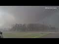 RAW | Up close video of reported tornado that passed Taylor, Texas