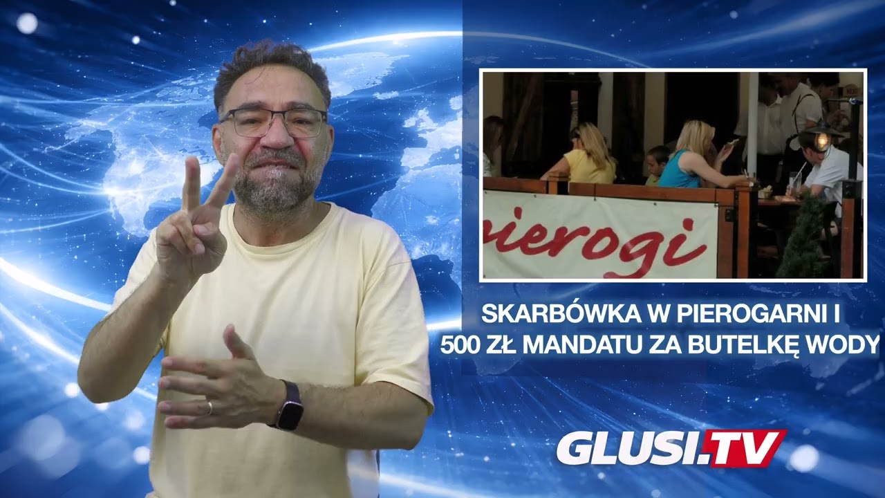 Skarbówka w pierogarni i 500 zł mandatu za butelkę wody
