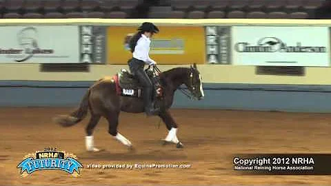 Bingo Wining Treasur and Laura Holcomb - 2012 NRHA...